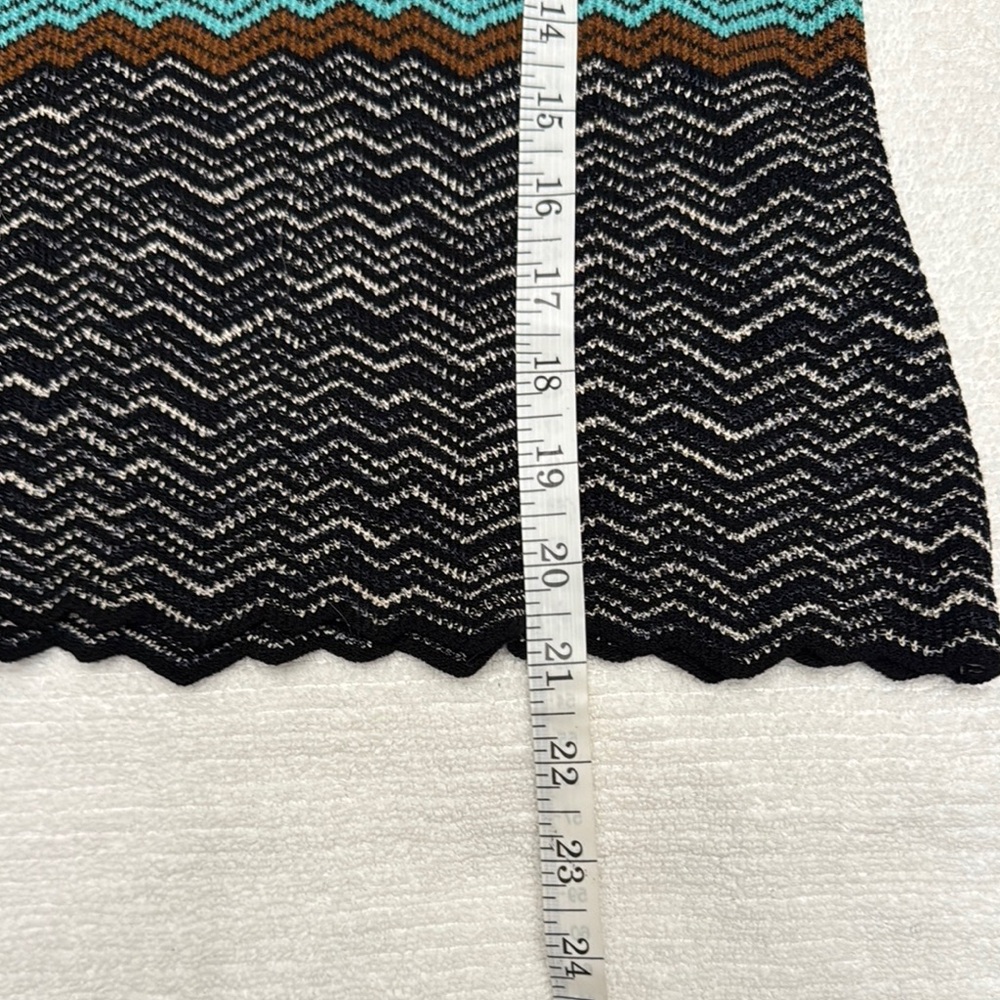 Missoni Strip Sleeveless Turtleneck Knit Top - Picture 11 of 12